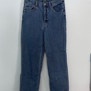 wild fable highest rise straight denim jeans, size 8